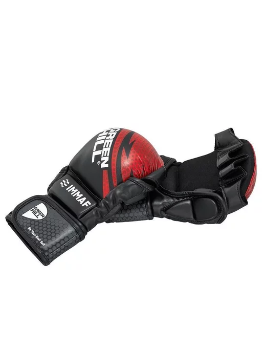 UFC Перчатки мма, красный, фото 3