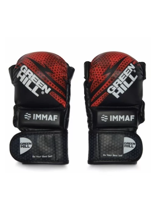 UFC Перчатки мма, красный, фото 4