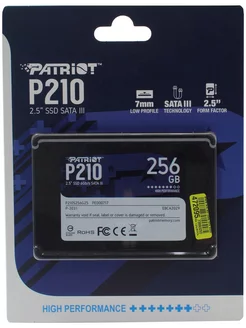 Накопитель SSD Memory 2.5" P210 256 Гб SATA III P210S256G25