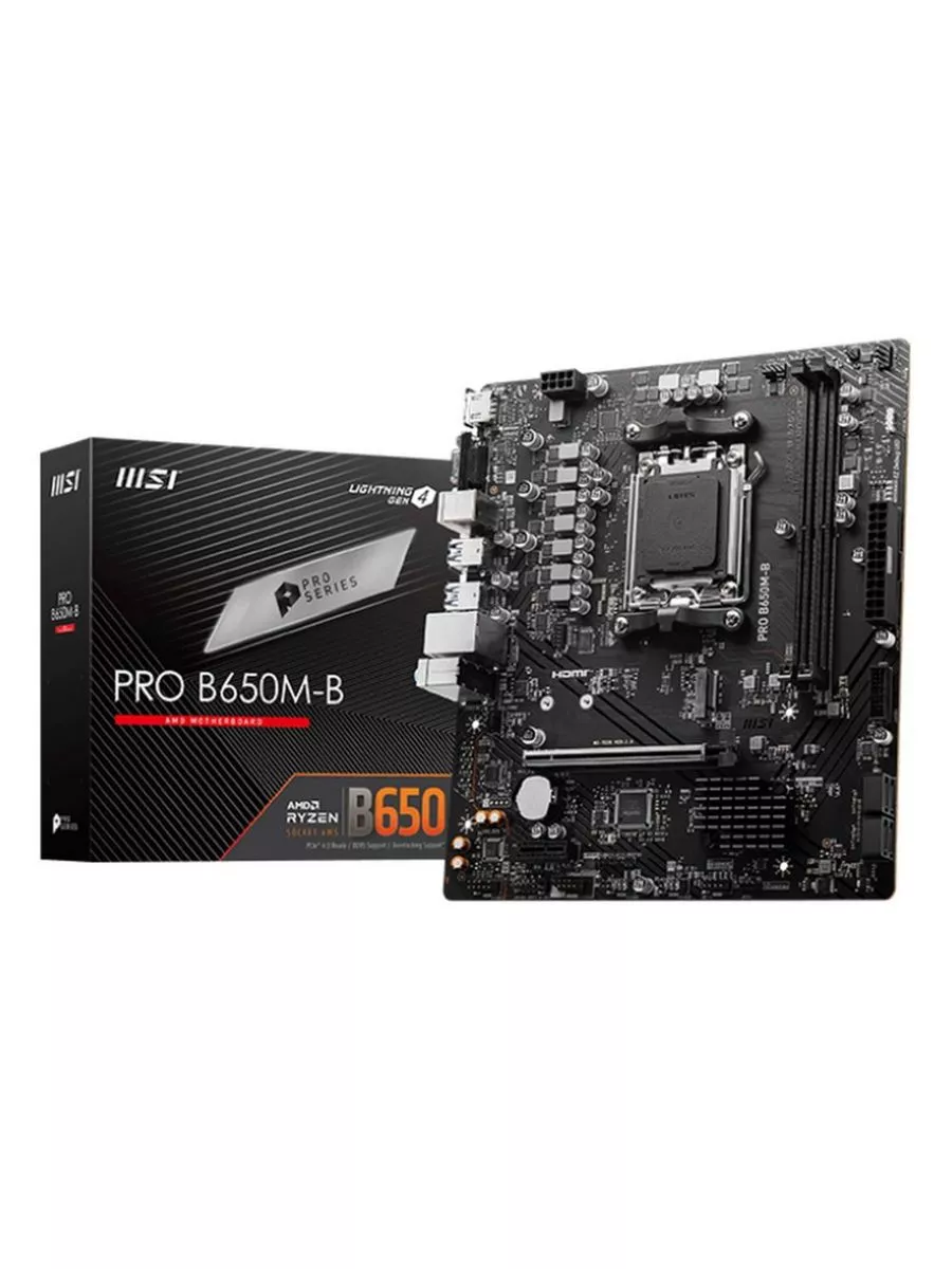 Материнская плата PRO B650M-B MSI 240679598 купить в интернет‑магазине Wildberries