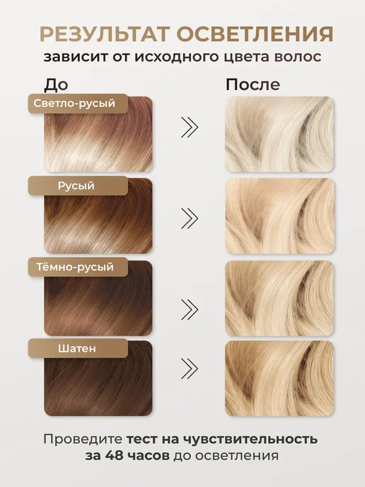 Essem Hair Studio Professional Осветлитель для волос до 6-8 уровней, краска блонд, вариант, фото 3