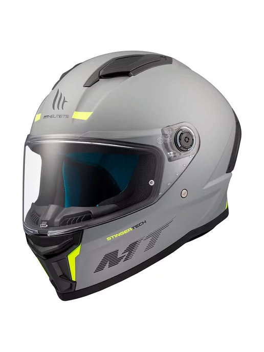 MT Helmets Шлем для мотоцикла мотошлем интеграл STINGER 2 Solid