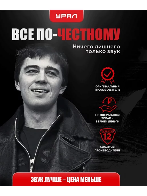 Урал Сабвуфер пассивный в машину Молот 12, вариант, фото 6