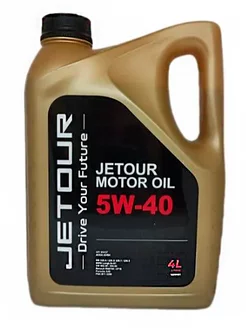 Моторное масло JETOUR MOTOR OIL 5W-40, 4л