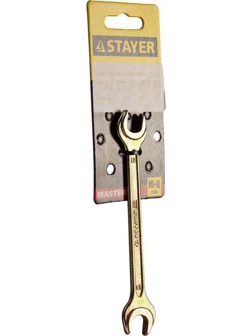 Stayer Рожковый гаечный ключ 12 x 13 мм 27038-12-13, 12x13 мм, фото 2
