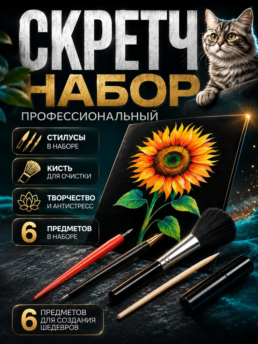 Набор стилусов для скретчей