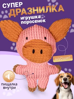 Поросенок игрушка для собак