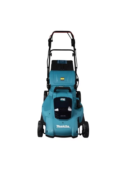 Makita Аккумуляторная газонокосилка LXT 2x18 В, 53см, 70л, DLM539Z, 2x18, 70 л, фото 7