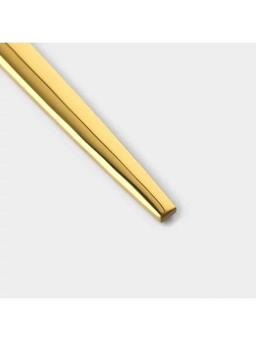Magistro Столовые ножи из нержавеющей стали, 22 см, золотые, золотой, фото 4