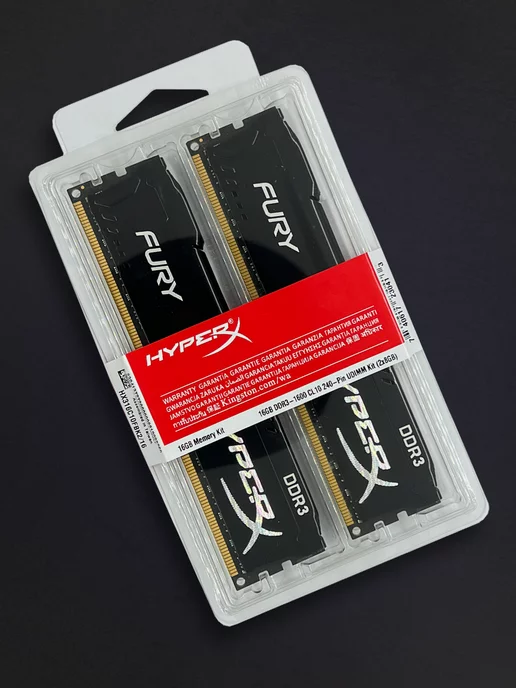 HYPERX Оперативная память DDR3 16Gb (2*8Gb) 1600 MHz 2шт, 16 ГБ, 8 ГБ, фото 3