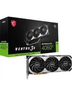 PCI-E 4.0 RTX 4060 TI VENTUS 3X E 8G OC NV RT MSI 240885041 купить за 47 325 ₽ в интернет-магазине Wildberries