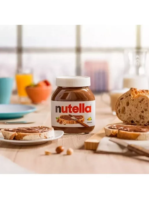 Nutella Нутелла паста шоколадная ореховая 350г, 350 г, фото 4