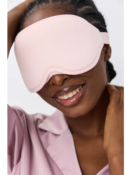 eye mask Маска для сна 3Д, розовый, фото 6