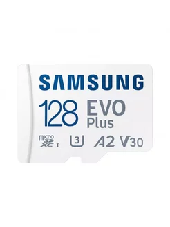 Карта памяти Samsung EVO Plus microSDXC 128Gb UHS-I U3