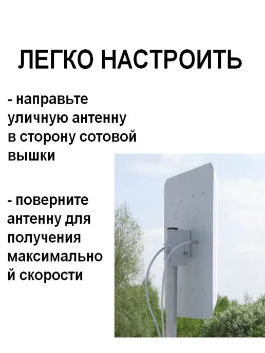 Антекс Комплект Интернета с мощной антенной 17dBi, вариант, фото 8