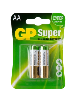 Батарейка Super AA (LR6) алкалиновая 2 шт