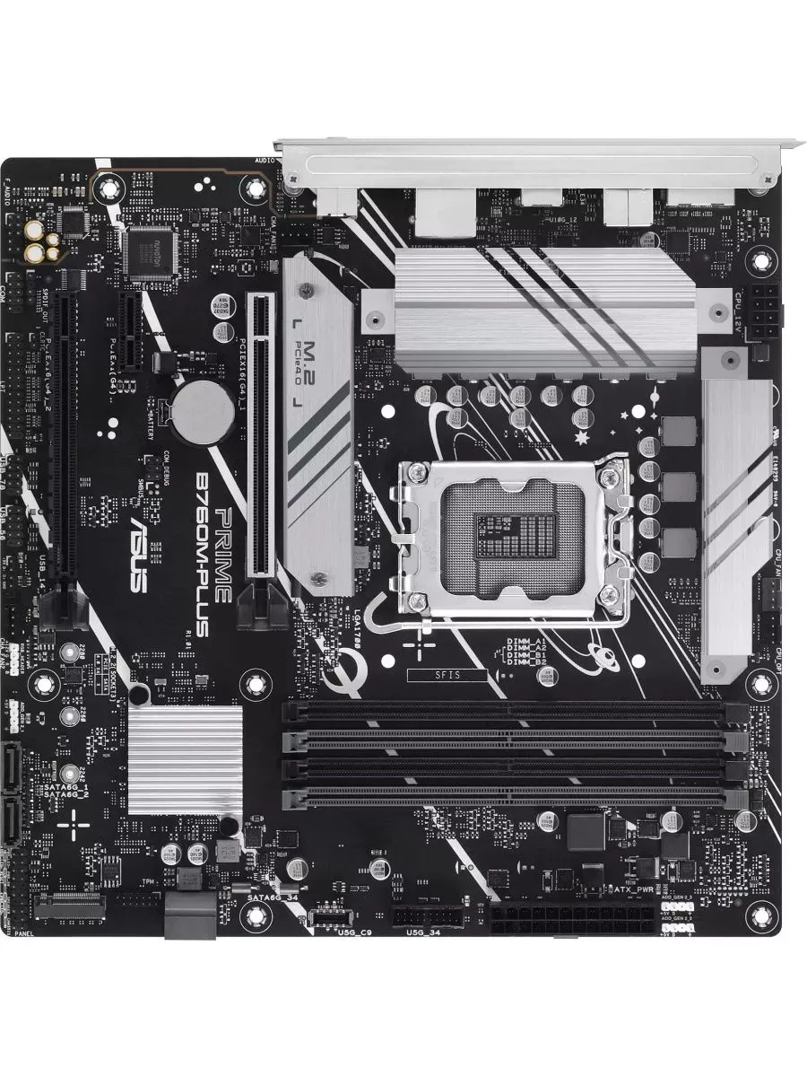 Asus Материнская плата PRIME B760M-PLUS Soc-1700