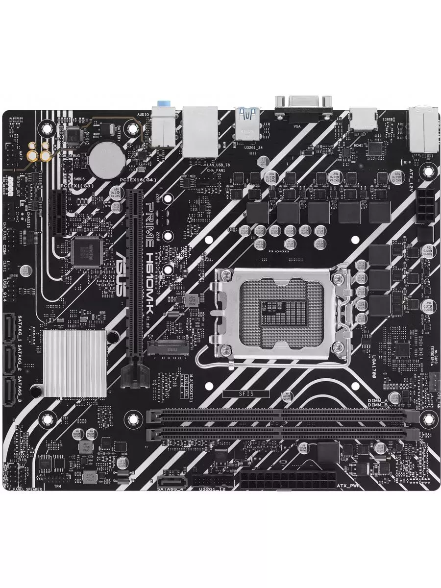 Asus Материнская плата PRIME H610M-K