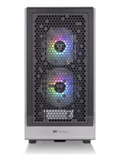 Корпус Ceres 300 T G ARGB черный без БП ATX 3x140