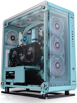 Корпус Core P6 T G Turquoise без БП ATX 10x120mm Thermaltake 241002199 купить за 18 554 ₽ в интернет-магазине Wildberries