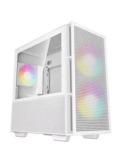 Корпус CH360 белый без БП miniITX 7x120mm 2x140mm 1