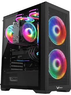 Корпус Air Power G5 DUO черный без БП ATX 5x120mm 3x