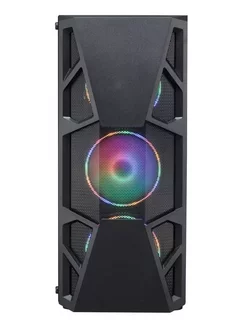 Корпус CL-3303B RGB черный без БП ATX 6x120mm 2xUSB2