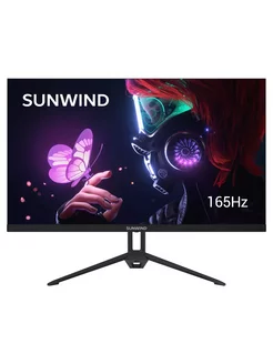 Монитор SUN-M24BA107 23.8", черный SUNWIND 241017740 купить за 10 446 ₽ в интернет-магазине Wildberries