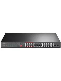 Коммутатор TL-SL1226P 24x100Mb 2G 24PoE+ 250W