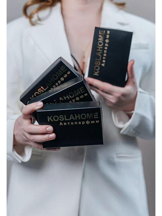 KOSLAHOME Ароматизатор в машину по мотиву Tom Ford Tobacco Vanille, 2 шт, фото 2