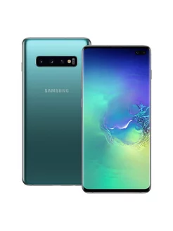 Смартфон Samsung Galaxy 128GB зеленый S10+ 241059283 купить за 25 985 ₽ в интернет-магазине Wildberries