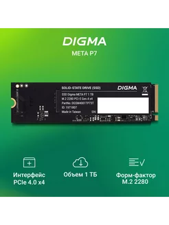 SSD накопитель PCIe 4.0 x4 1TB DGSM4001TP73T Meta P7