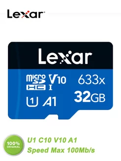 Карта памяти micro sd 32 гб TF633X Lexar 241083384 купить за 504 ₽ в интернет-магазине Wildberries