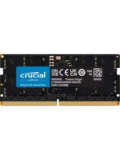 Модуль памяти 16GB DDR5 4800 SO DIMM Crucial 241106113 купить за 5 052 ₽ в интернет-магазине Wildberries