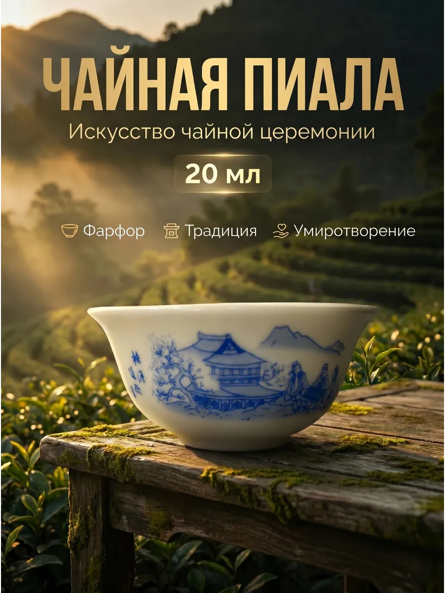 Пиала для чая и чайной церемонии