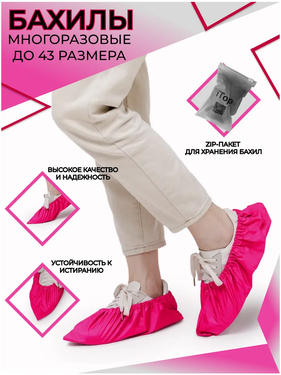 Бахилы многоразовые...