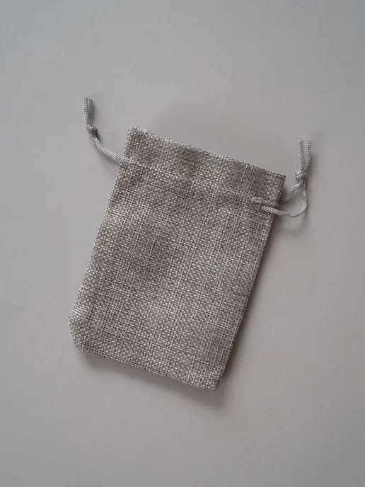 GiftBags Мешочки подарочные льняные 9х12 см микс цветов, 9x12 см, 10 шт, фото 2