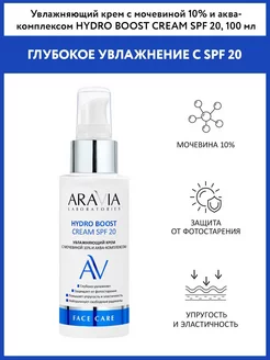 Увлажняющий крем с мочевиной 10% и аква-комплексом SPF 20