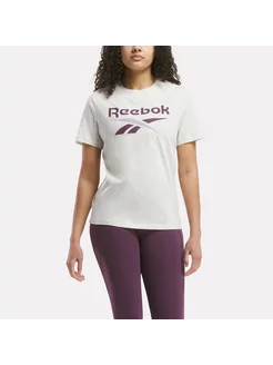 Футболка REEBOK IDENTITY BIG LOGO TEE Reebok 241186630 купить за 1 360 ₽ в интернет-магазине Wildberries