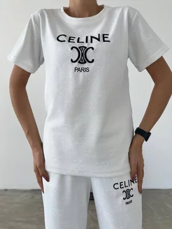 костюм летний спортивный на каждый день CELINE 241190537 купить за 5 096 ₽ в интернет-магазине Wildberries