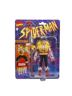 Hasbro Marvel Legends Retro Spider Man Kraven Hasbro 241193334 купить за 6 408 ₽ в интернет-магазине Wildberries