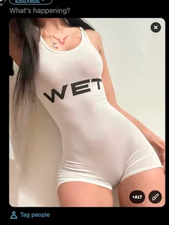 Боди WET y2k Yeezy 241265664 купить за 1129 ₽ в интернет-магазине