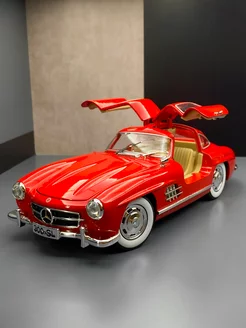 1 24 Mercedes Benz 300 SL Машинка Металлическая Мерседес