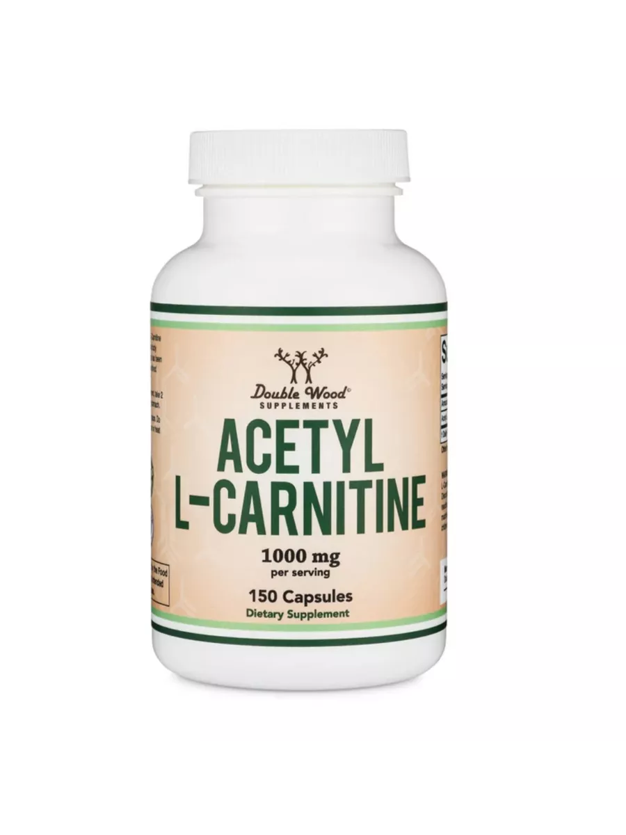 double wood acetyl l carnitine Acetyl L-carnitine 1000mg 150 ALCAR Ацетил Л