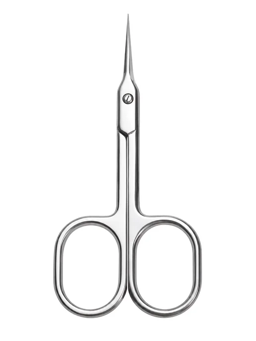 NailTechTools Маникюрные ножницы для кутикулы профессиональные, серый, фото 7