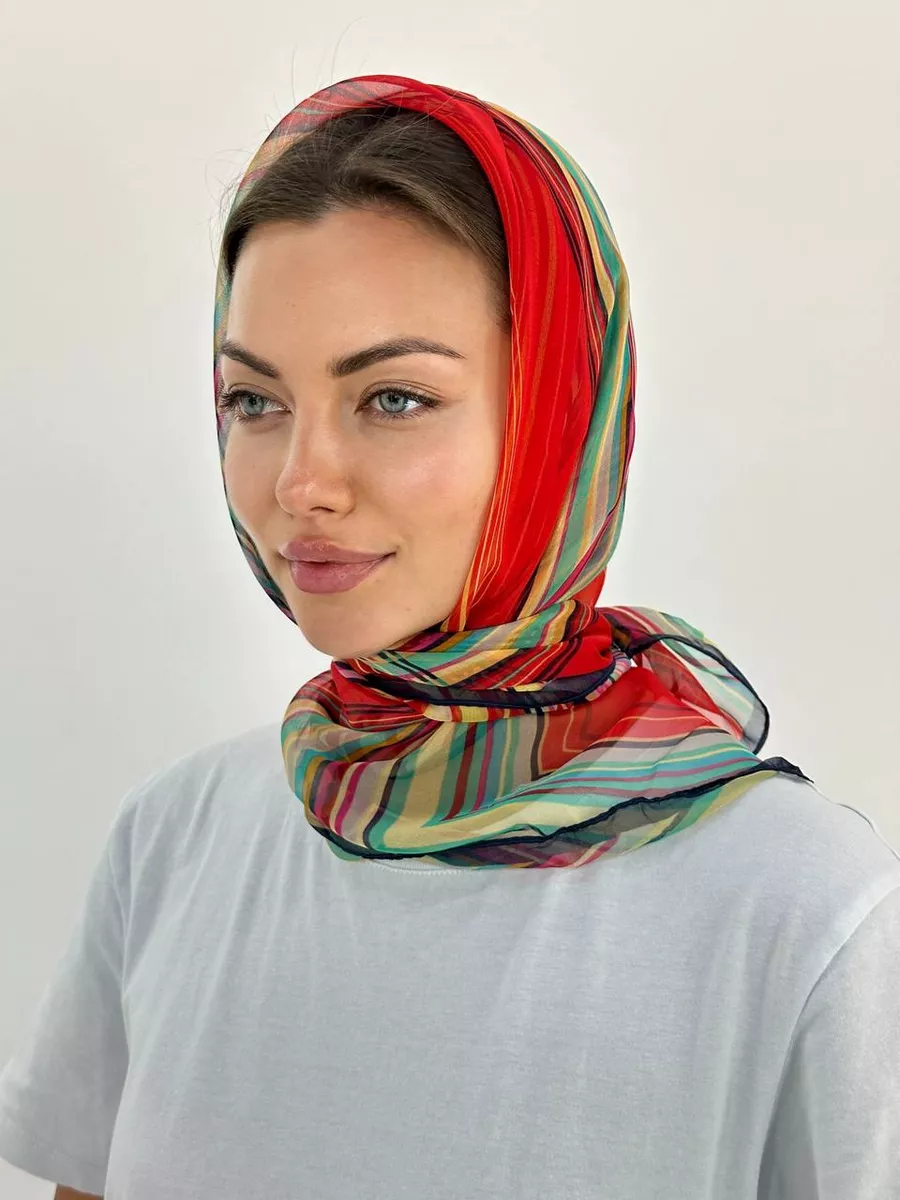 Платок шифоновый 80x80cm