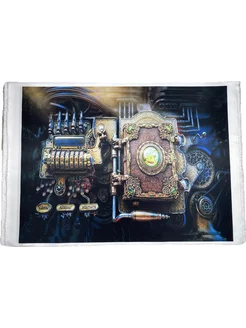 Картина на ткани стимпанк, steampunk 71 x 52 см Промторг 241339843 купить за 421 ₽ в интернет-магазине Wildberries