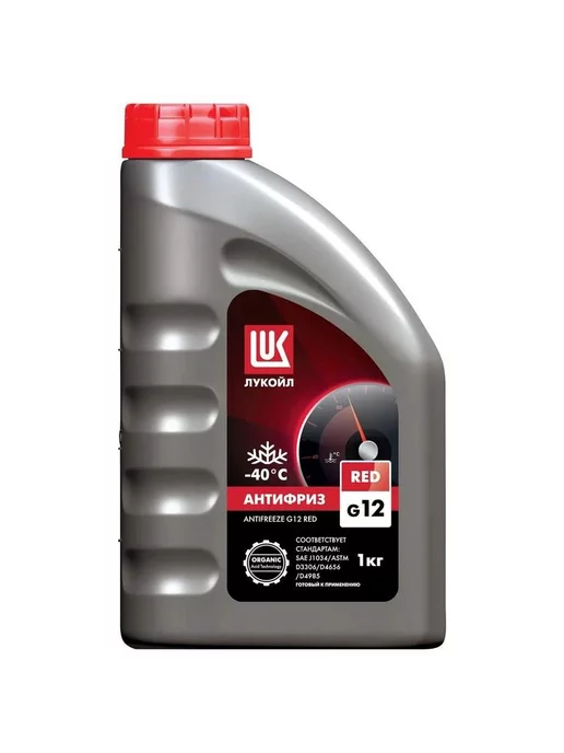 Лукойл Антифриз LUKOIL 227392 G12 красный