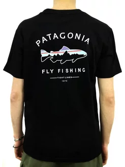 Футболка Fishing Fly Патагония Patagonia 241344608 купить за 1 318 ₽ в интернет-магазине Wildberries