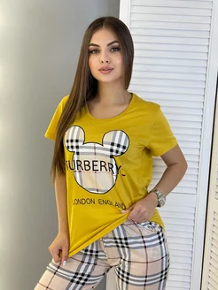 пижама MIHELYA SHOP 241352130 купить за 624 ₽ в интернет-магазине Wildberries